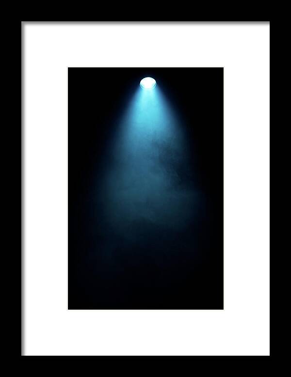 Event Framed Print featuring the photograph Stage Light by Troyek