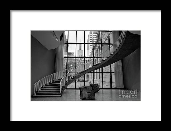 Fineartroyal Framed Print featuring the photograph Staircase of Chicago Art Institute by FineArtRoyal Joshua Mimbs