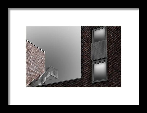 Staircase Framed Print featuring the photograph Staircase by Rolf Endermann