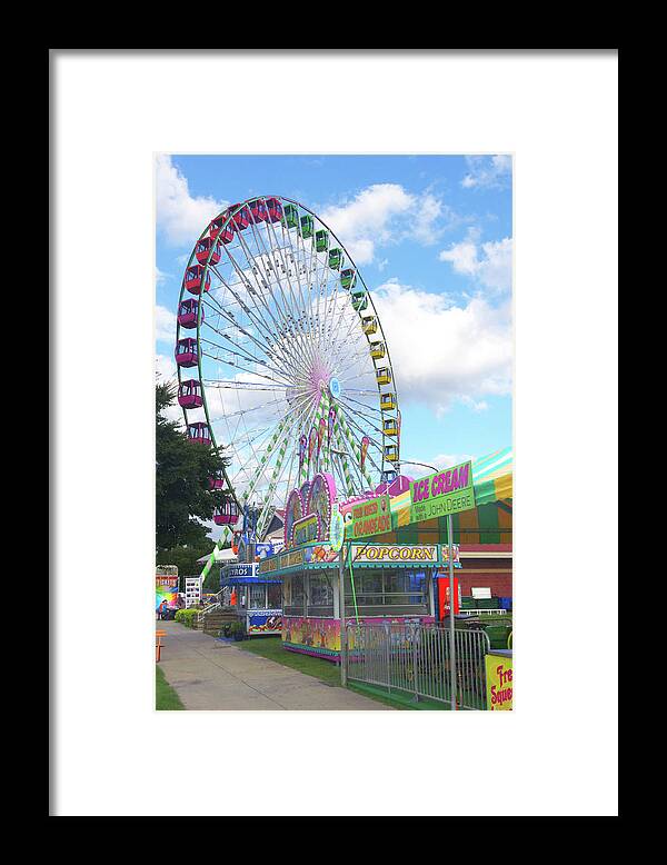 Minnesota State Fair Framed Print featuring the photograph State Fair Time by Tom Reynen