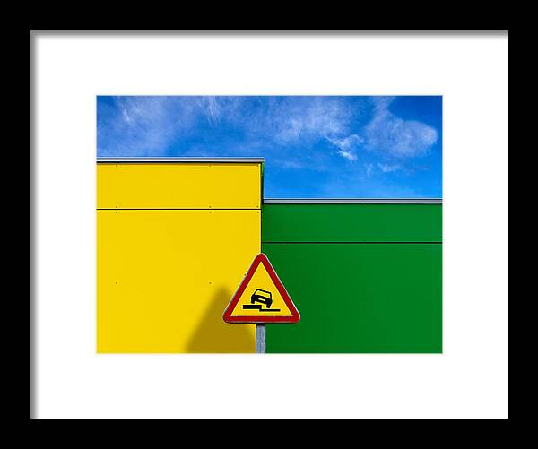 Abstract Framed Print featuring the photograph Step by Alfonso Novillo