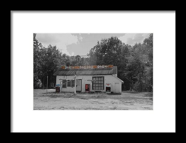  Framed Print featuring the photograph Step Back in Time by Lindsey Floyd