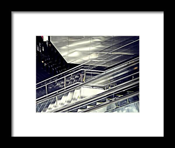 Stairs Framed Print featuring the photograph Steps by Sarah Loft