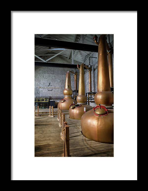 Woodford Reserve Framed Print featuring the photograph Stillroom at Woodford Reserve by Susan Rissi Tregoning