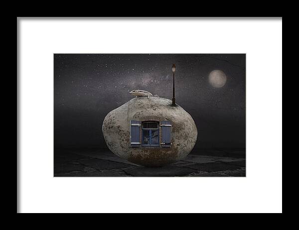 Stone Framed Print featuring the photograph Stone House by Muriel Vekemans