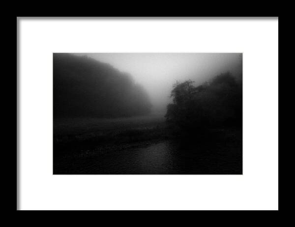 Monochrome Framed Print featuring the photograph Stop And Listen She Said by Richard Bland