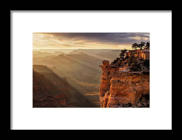 Landscape Framed Print featuring the photograph Storm by ??? / Austin