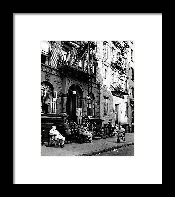 Lifeown Framed Print featuring the photograph Street Scene by William C. Shrout