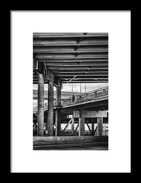 Person Framed Print featuring the photograph Street1 by Jack Wilson