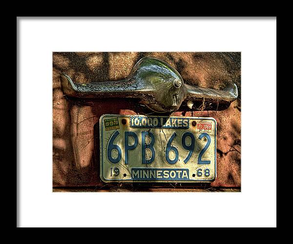 Studebaker Framed Print featuring the photograph Studebaker #30 by James Clinich