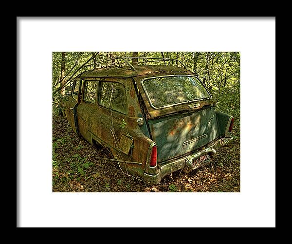 Studebaker Framed Print featuring the photograph Studebaker #9 by James Clinich