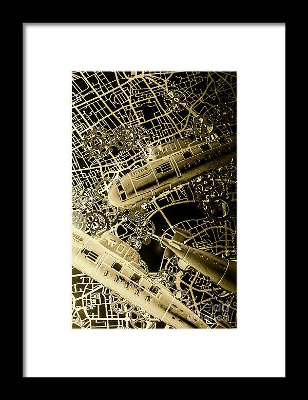 Design Framed Print featuring the photograph Submerged battlefront by Jorgo Photography