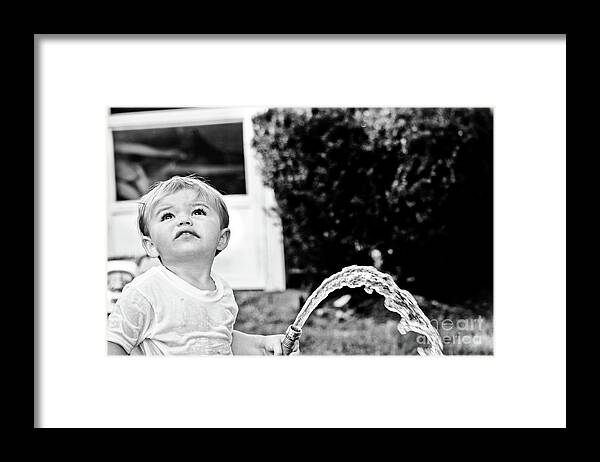 Summertime Framed Print featuring the photograph Summer Cool Down by Flippin Sweet Gear