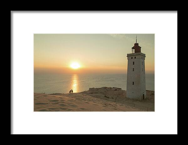 Sun Framed Print featuring the photograph Summertime. by Leif Lndal
