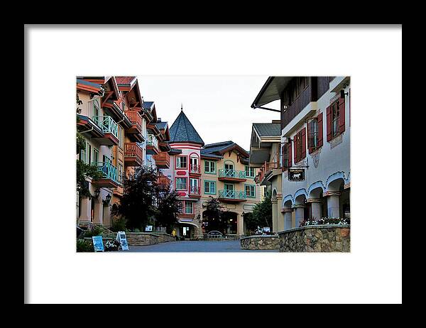 Canada Framed Print featuring the photograph Sun Peaks Canada by Ola Allen