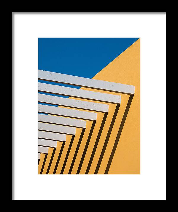 Abstract Framed Print featuring the photograph Sunny Composition by Adolfo Urrutia