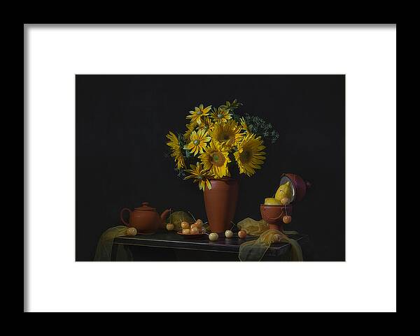 Sunny Framed Print featuring the photograph Sunny Mood by Lydia Jacobs