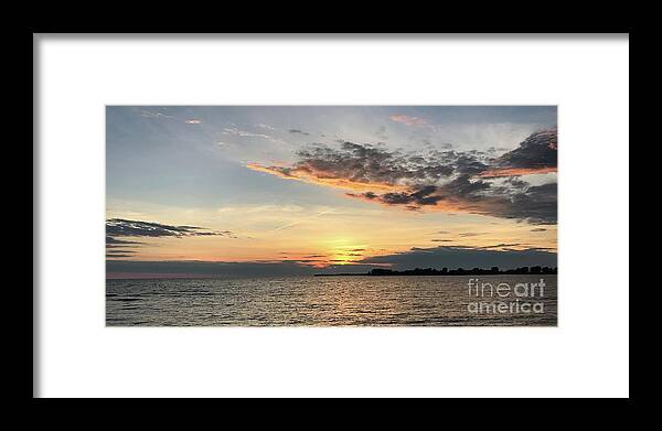 Sunset Framed Print featuring the photograph Sunset 4 by Michael Lang