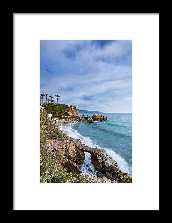 Scenics Framed Print featuring the photograph Sunset On The Mediterranean by Abd