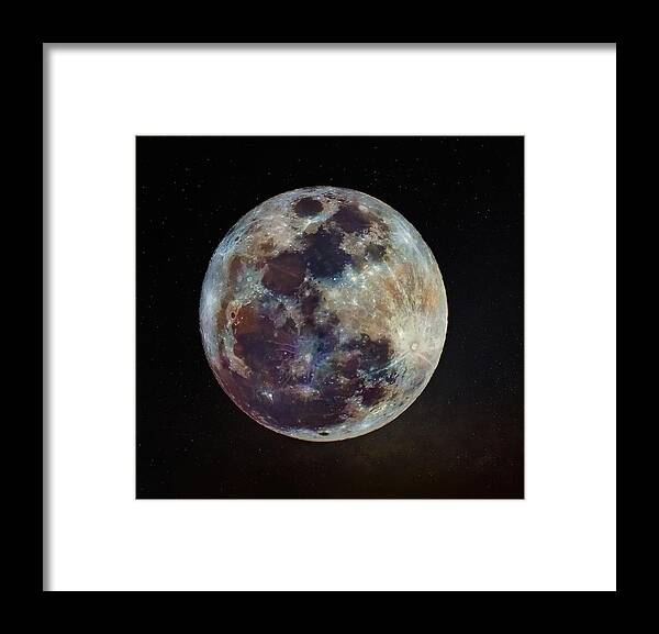 Supermoon Framed Print featuring the photograph Superluna by Rooswandy Juniawan