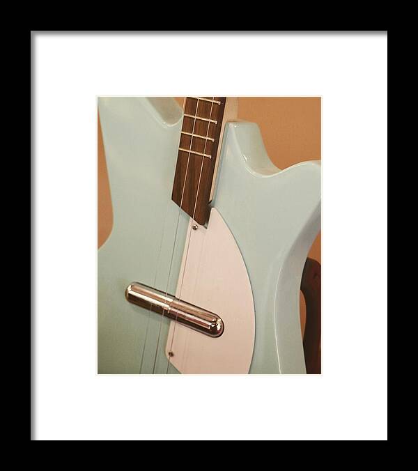 Guitars Framed Print featuring the photograph Sweet Electric Guitar by The Art Of Marilyn Ridoutt-Greene