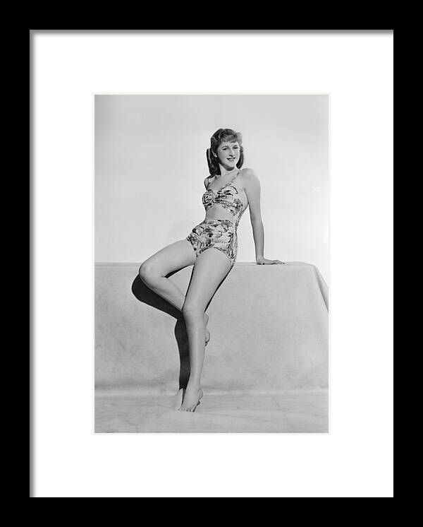 Material Framed Print featuring the photograph Swimsuit by Chaloner Woods
