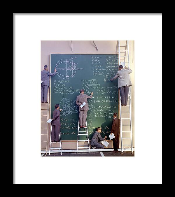 1950-1959 Framed Print featuring the photograph Systems Lab Corporation by J R Eyerman