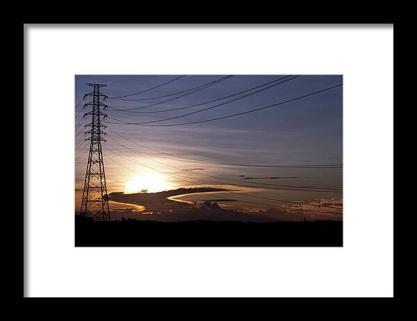 Electric Framed Print featuring the photograph Take Flight by Eric Hafner