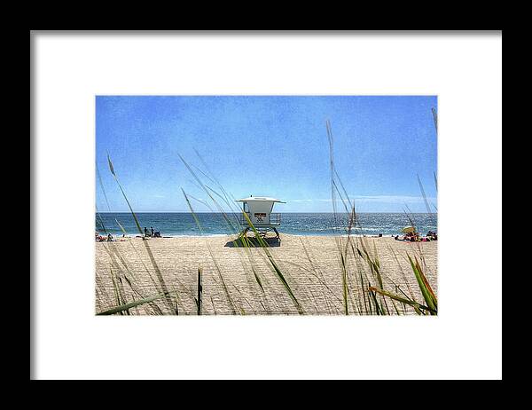 Carlsbad Framed Print featuring the photograph Tamarack Beach by Ann Patterson