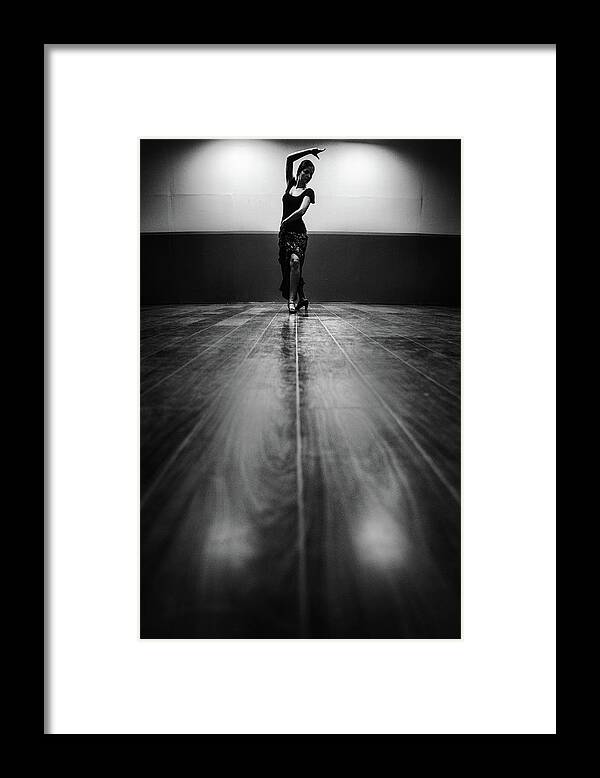 Flamenco Framed Print featuring the photograph Tangent by Nemanja Jovanovic