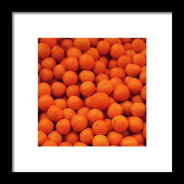 Araucania Region Framed Print featuring the photograph Tangerine by Philippe Thiers