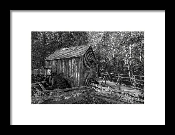 Grist Mill Framed Print featuring the photograph Tennessee Mill 2 by Mike Eingle