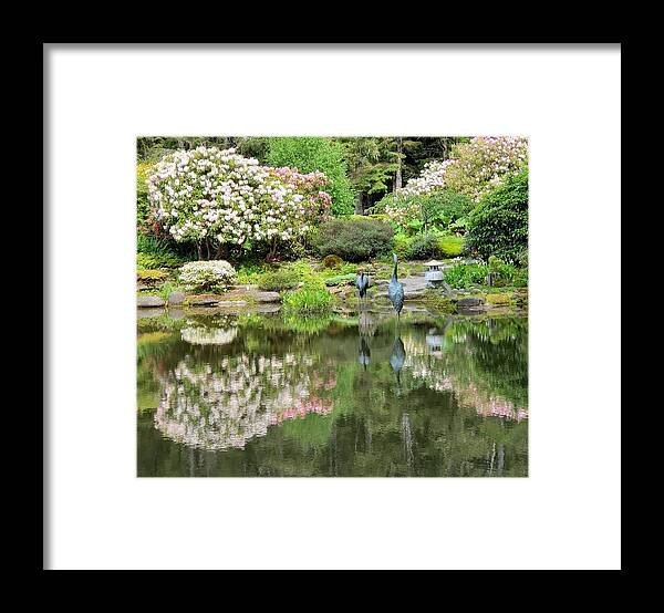 Shore Acres Framed Print featuring the photograph The Birds of Shore Acres by Suzy Piatt