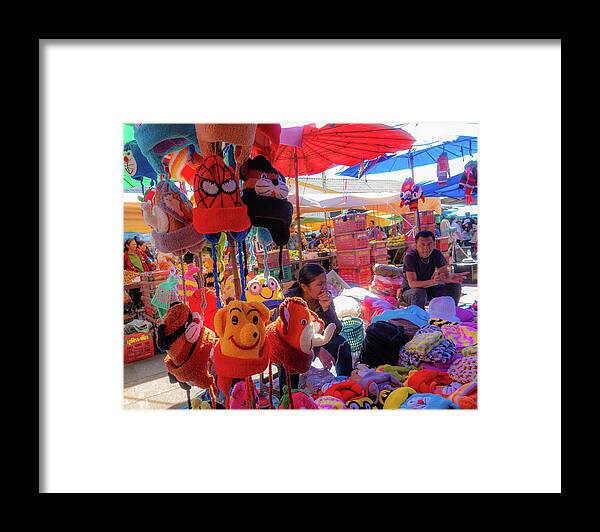 Colours Framed Print featuring the photograph The colours of childhood by Jeremy Holton