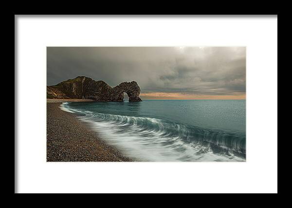 Cornwall Framed Print featuring the photograph The Cornwall Wave by Wim Denijs