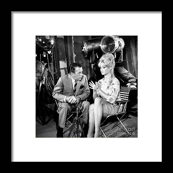 Ed Sullivan Framed Print featuring the photograph The Ed Sullivan Show by Cbs Photo Archive