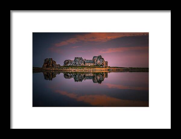 House Framed Print featuring the photograph The Fairy House by Alessandro Traverso