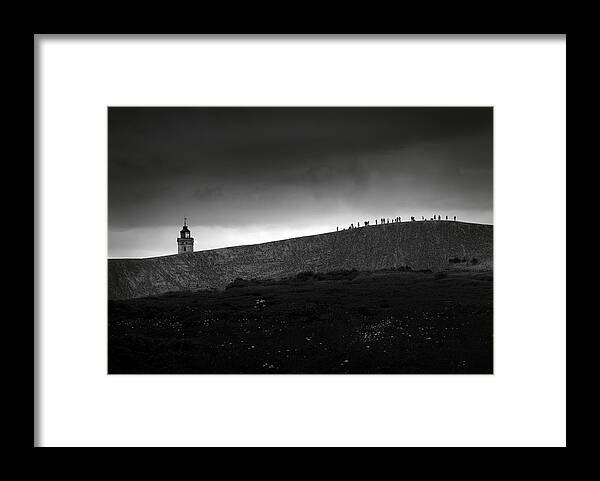 Seascape Framed Print featuring the photograph The Gathering by Niels Christian Wulff