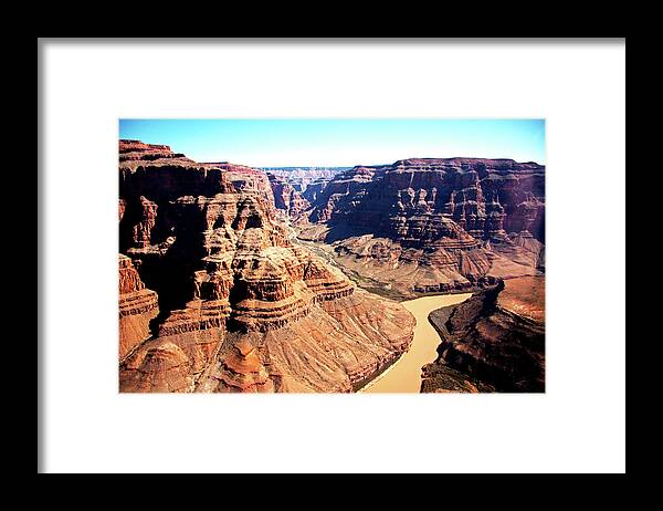 Toughness Framed Print featuring the photograph The Grand Canyon by Photographed By Victoria Phipps ©