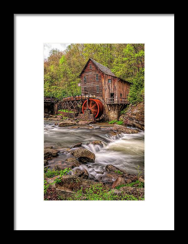 West Virginia Framed Print featuring the photograph the Grist Mill by Wade Aiken