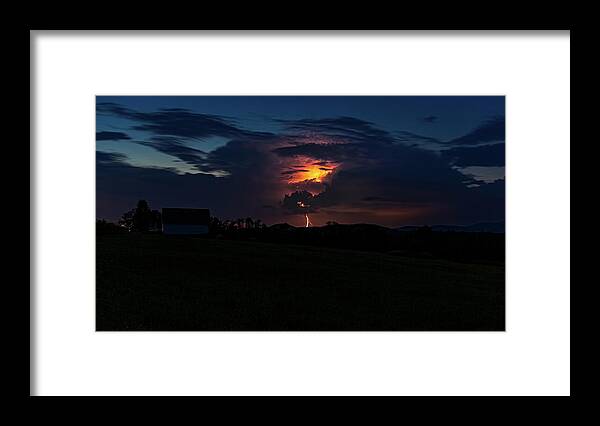 Heat Framed Print featuring the photograph The Heat of the Night by Mike Mcquade