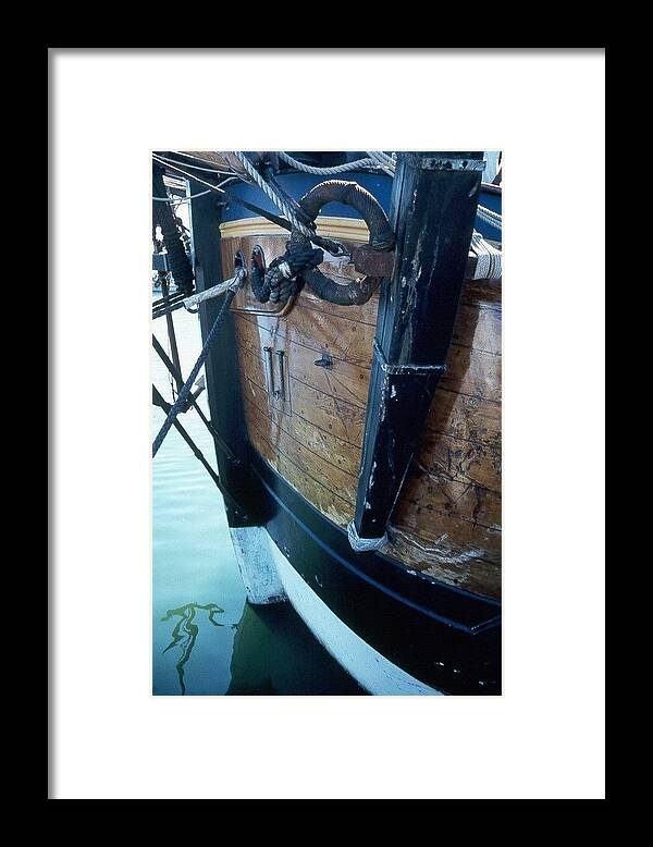 Anchor Framed Print featuring the photograph The Hook by Fred Bailey