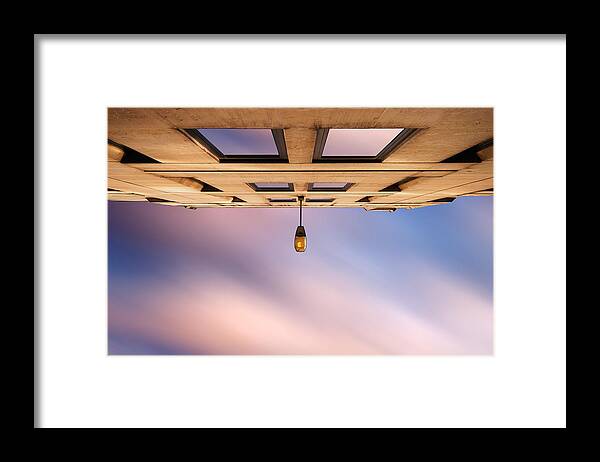 London Framed Print featuring the photograph The Lamp by Pawel Prus