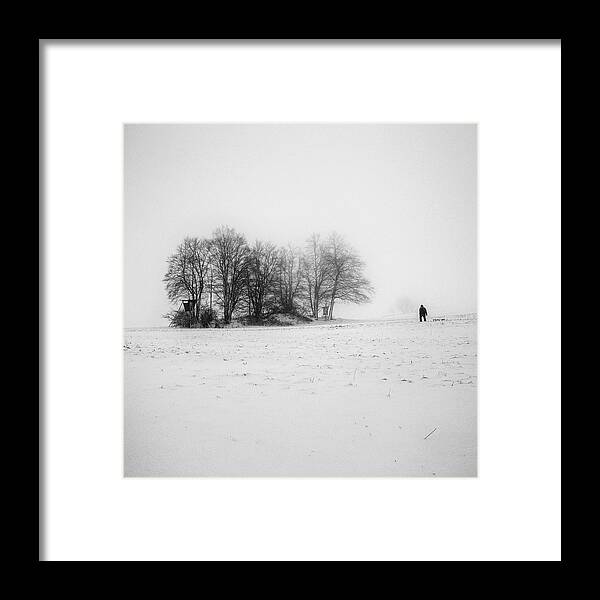 Mist Framed Print featuring the photograph The Longest Winter Of My Life by Robert Kuavi
