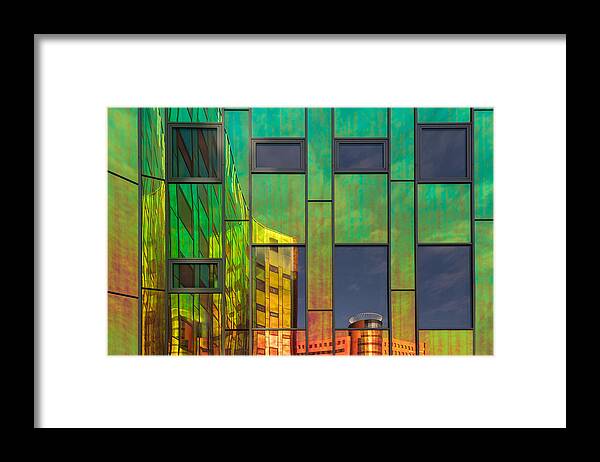 Wall Framed Print featuring the photograph The Neighbour by Theo Luycx