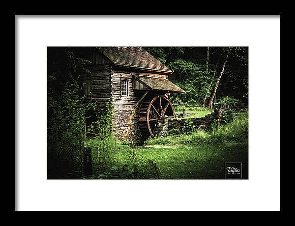Old Mill Framed Print featuring the photograph The Old Mill by Pamela Taylor
