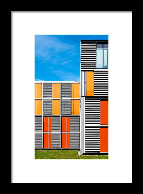 Facade Framed Print featuring the photograph The Power Of Colour by Lus Joosten