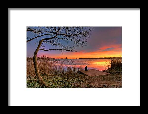 Amstelveen Framed Print featuring the photograph The Remains Of The Day by Nadia Sanowar