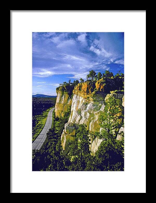 The Narrows Framed Print featuring the photograph The Road Less Travelled by ABeautifulSky Photography by Bill Caldwell