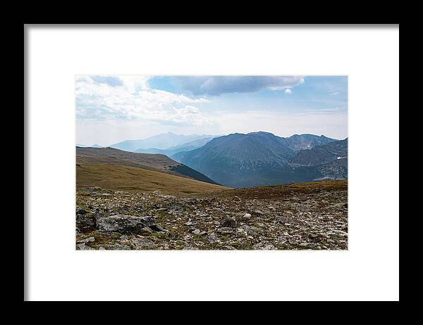Altitude Framed Print featuring the photograph The Rocky Arctic by Nicole Lloyd